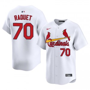 White Nick Raquet #70 Cardinals Baseball Stitched Jersey | Original Men Fit 56149491