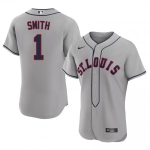 Ozzie Smith #1 STL Baseball Jersey | Gameday Men Grey Sewn Edition 56149840